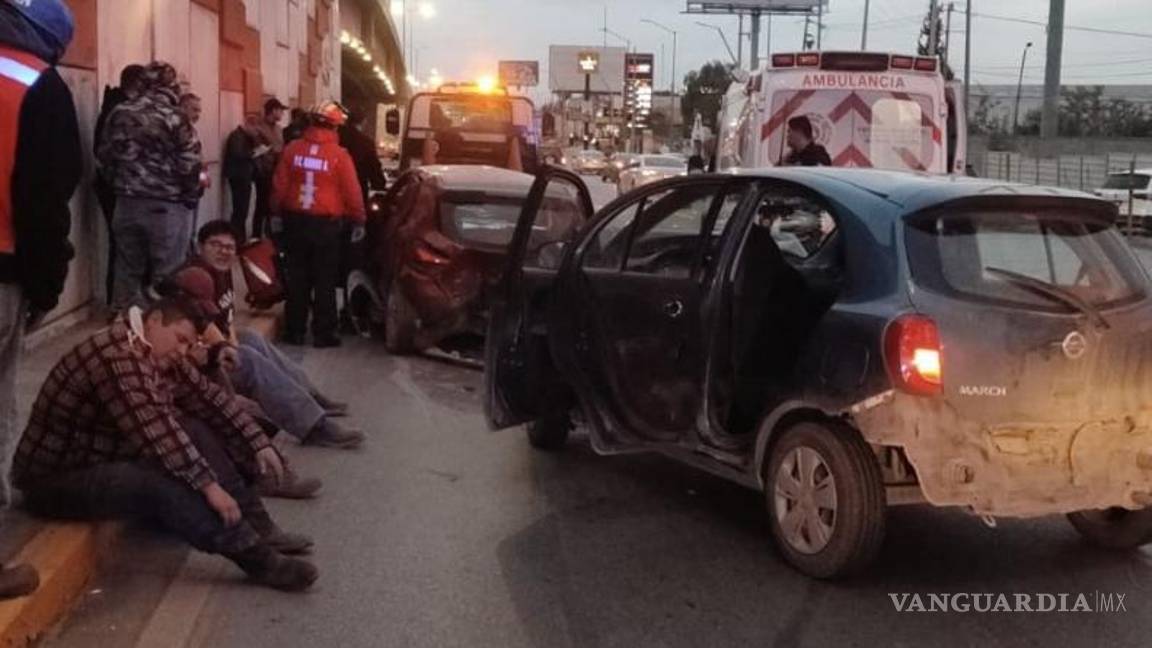 $!Los vehículos involucrados en el accidente fueron retirados y llevados a un depósito municipal.