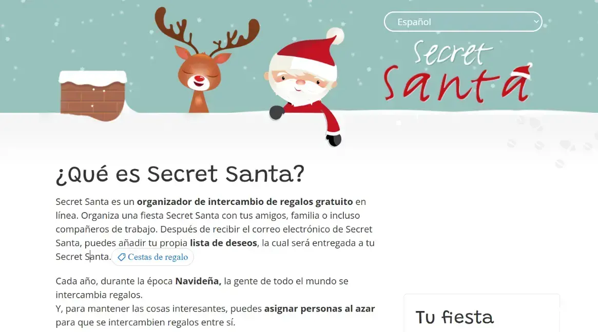 $!La organización de intercambios ahora es más rápida gracias a sitios como Secret Santa Organizer y Elfster