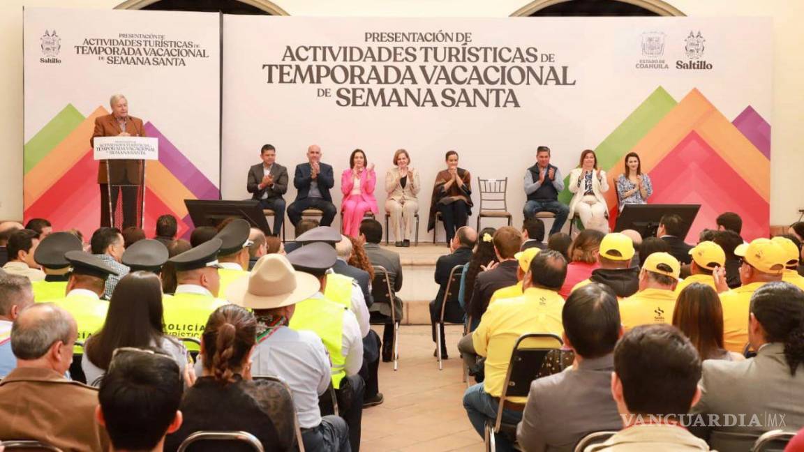 Presenta Chema Fraustro actividades turísticas en Saltillo para Semana Santa