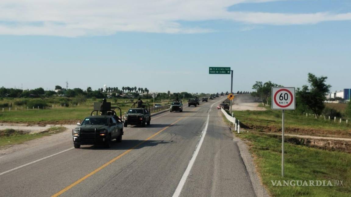 Y llegan a Reynosa más militares