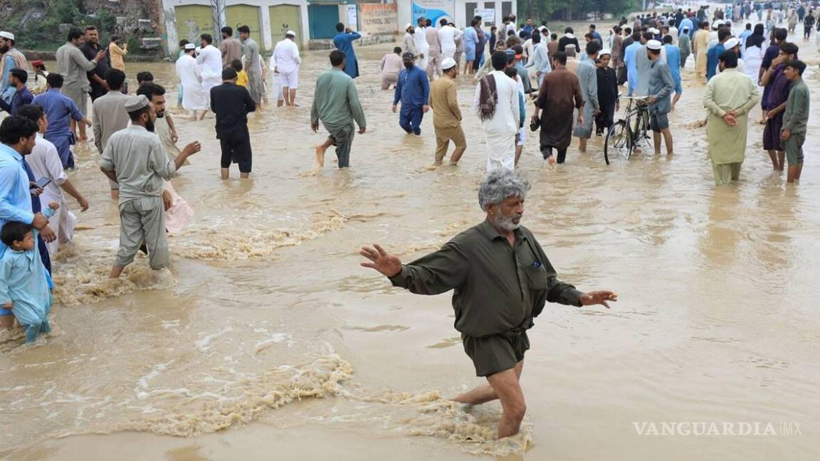 $!Más de mil muertos por lluvias en Pakistán, llega ayuda internacional