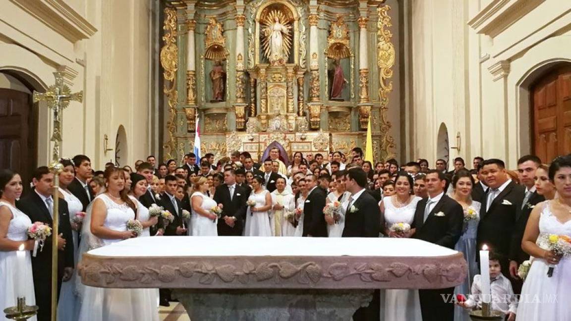 Se casan 500 parejas en una boda colectiva en Managua