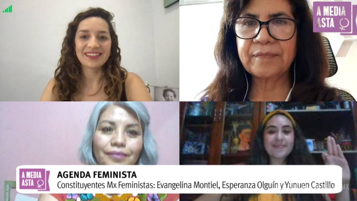 A media asta | Presentan Constituyentes MX la Agenda Feminista 2021