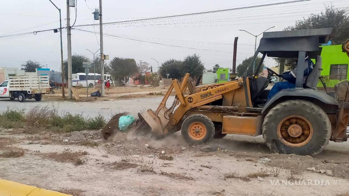 Inician trabajos de limpieza y ‘descacharrización’ urbana en Ramos Arizpe