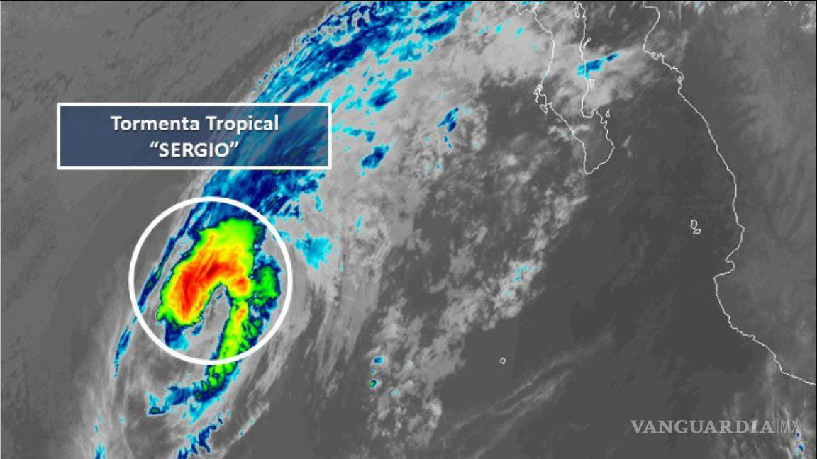 Baja California Sur en alerta por tormenta tropical Sergio