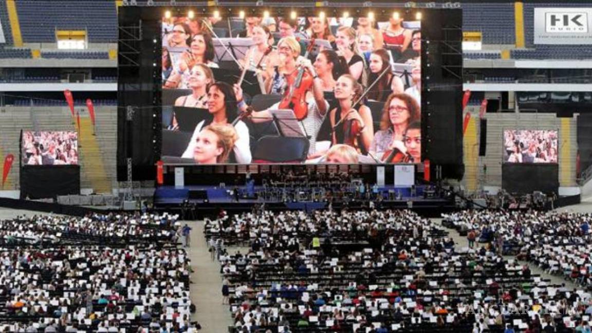 Alemania bate el récord Guinness de la orquesta más grande del mundo