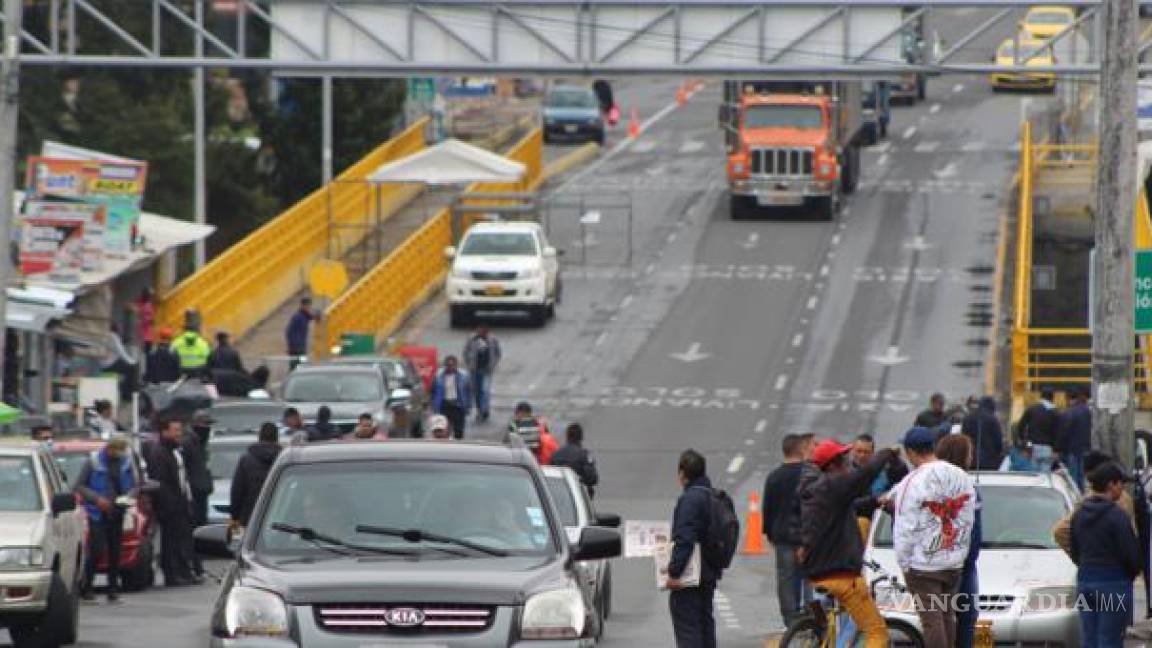 Anuncia Colombia cierre de fronteras por jornada protestas