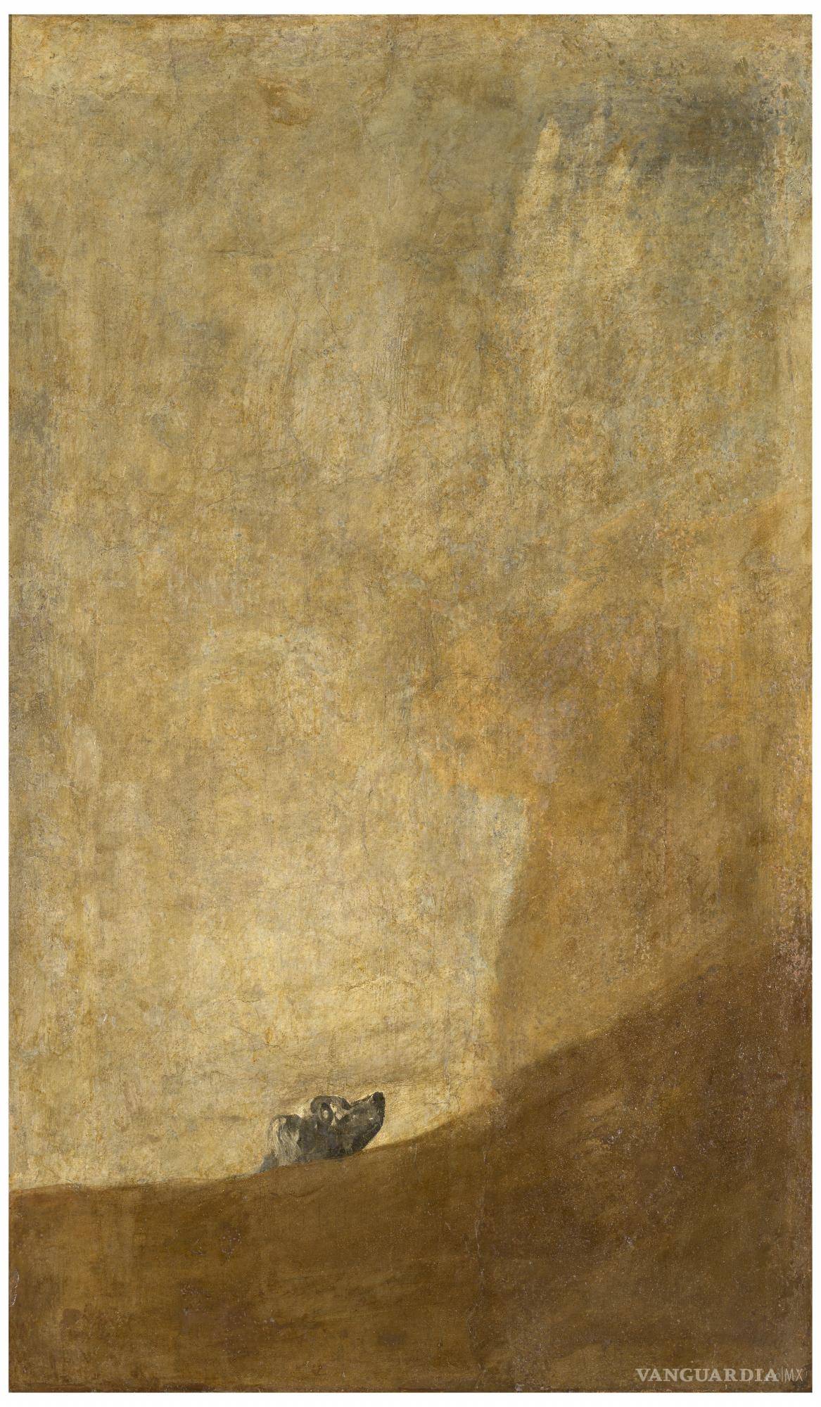 $!Boceto para perrito posiblemente para una pintura. Francisco de Goya y Lucientes (1946-1814)