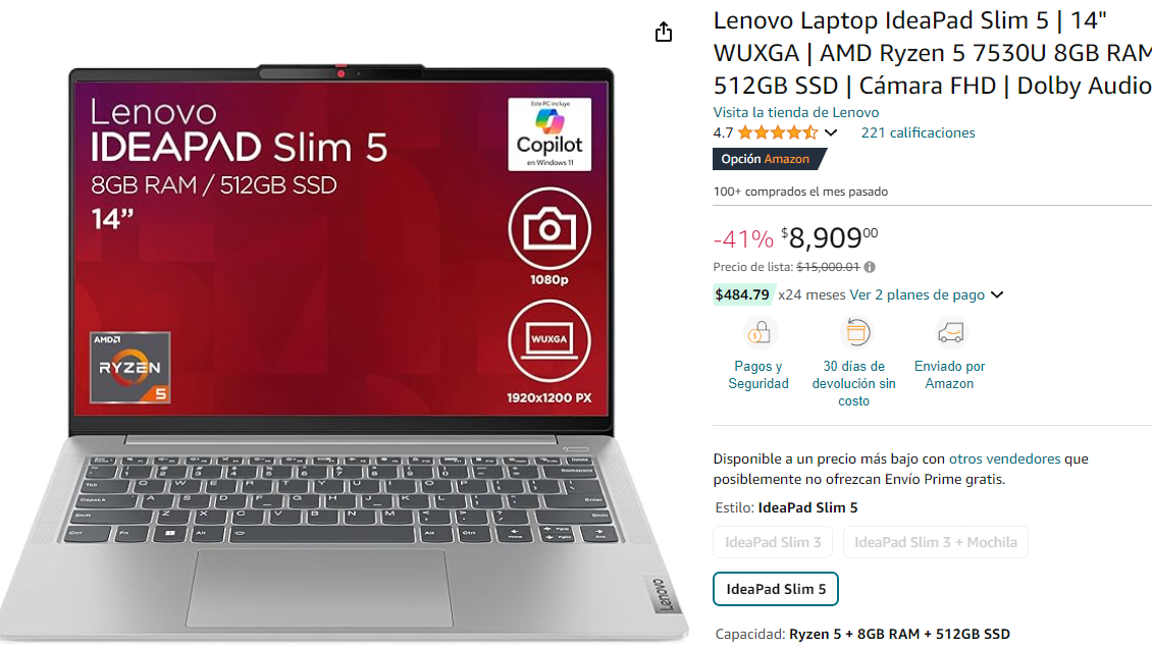 $!Prime Day 2024: Estas son las mejores laptops con descuento para el regreso a clases