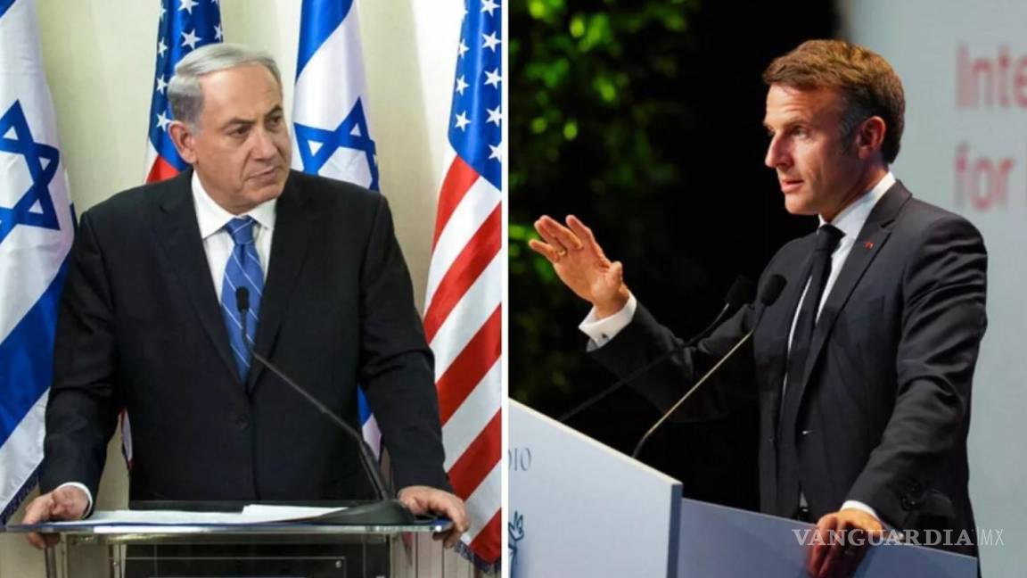 Insiste Macron a Netanyahu que es momento de un alto al fuego