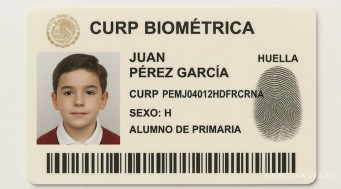 $!De acuerdo con lo anunciado por autoridades federales, sí se prevé que la CURP biométrica aplique también para menores de edad.