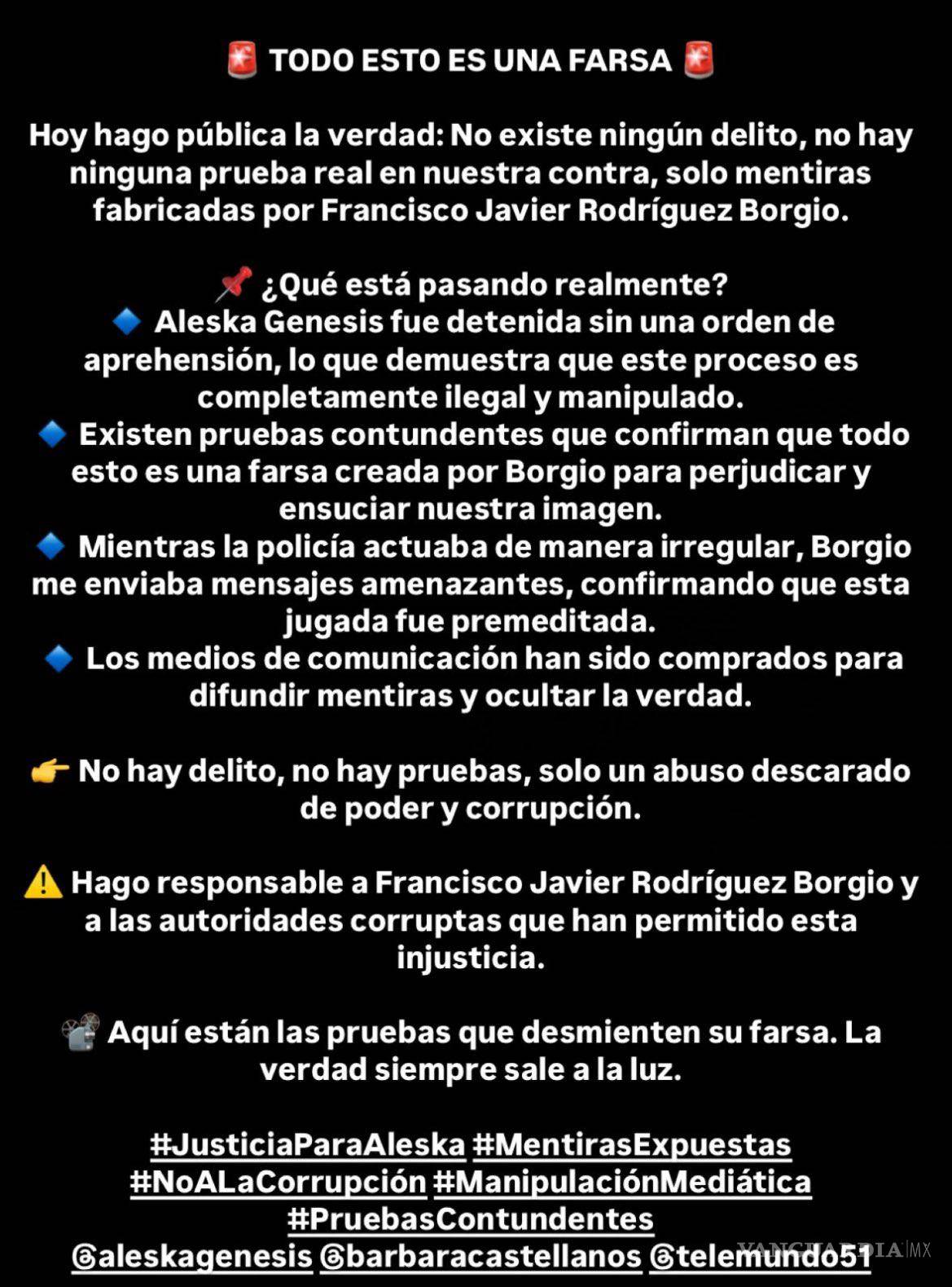$!¿Quién es Aleska Génesis, participante de ‘La Casa de los Famosos All Stars’ que fue arrestada tras su eliminación?