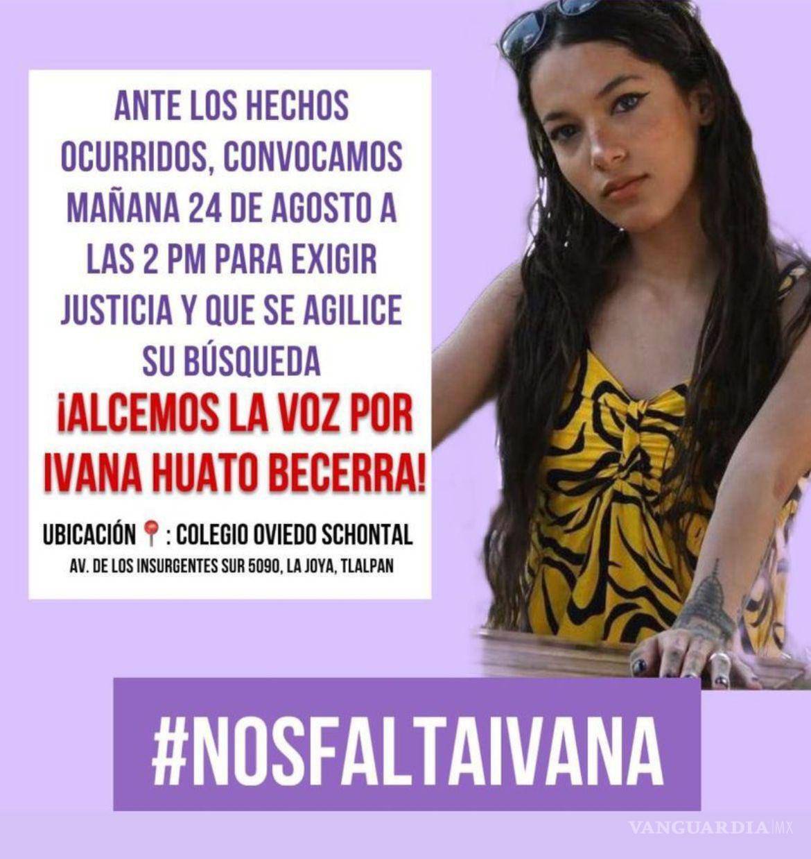 $!Encuentran cuerpo en Tlaxcala; podría ser Ivana Huato Becerra, desaparecida en la CDMX