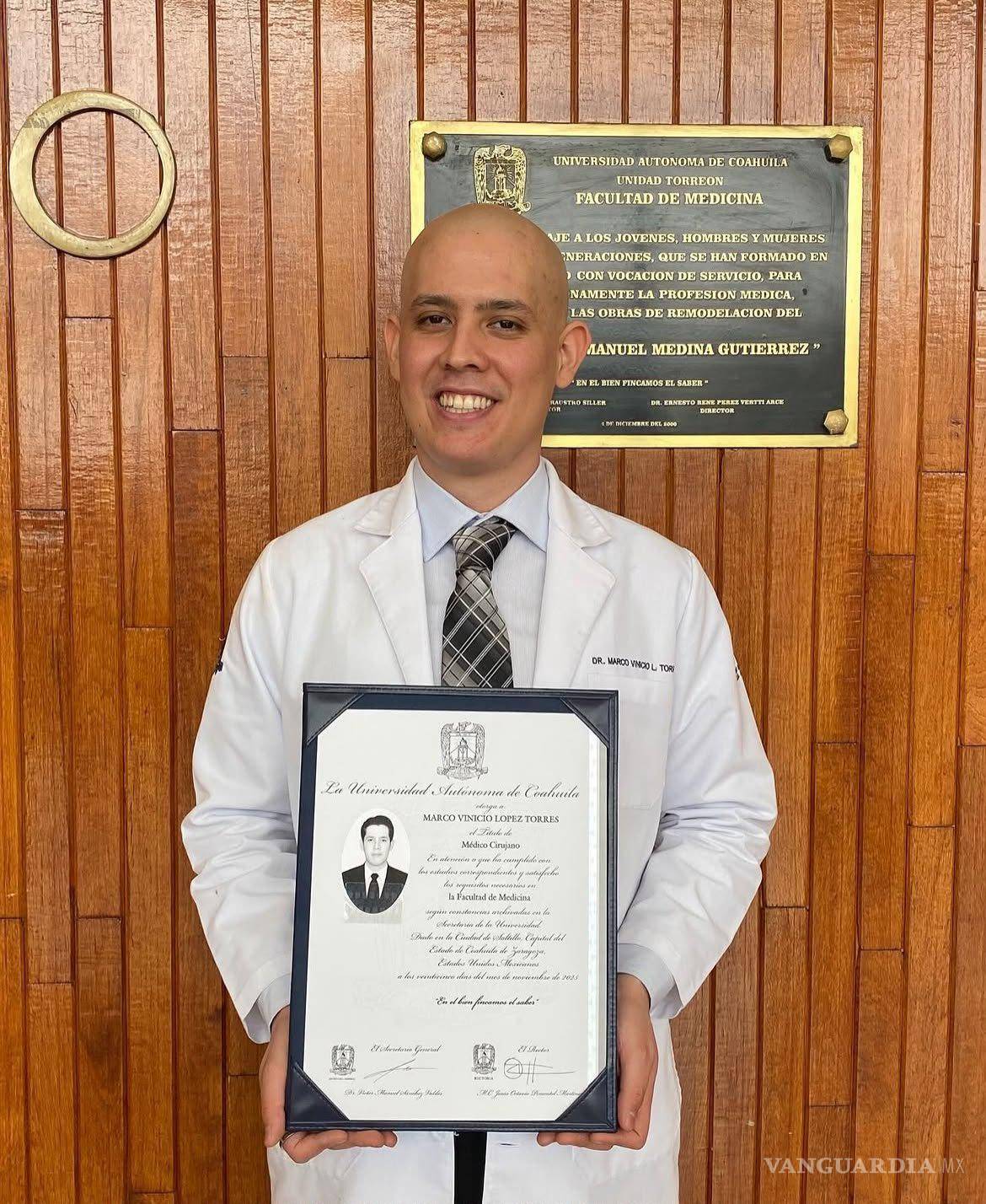 $!Marco Vinicio es médico de profesión.