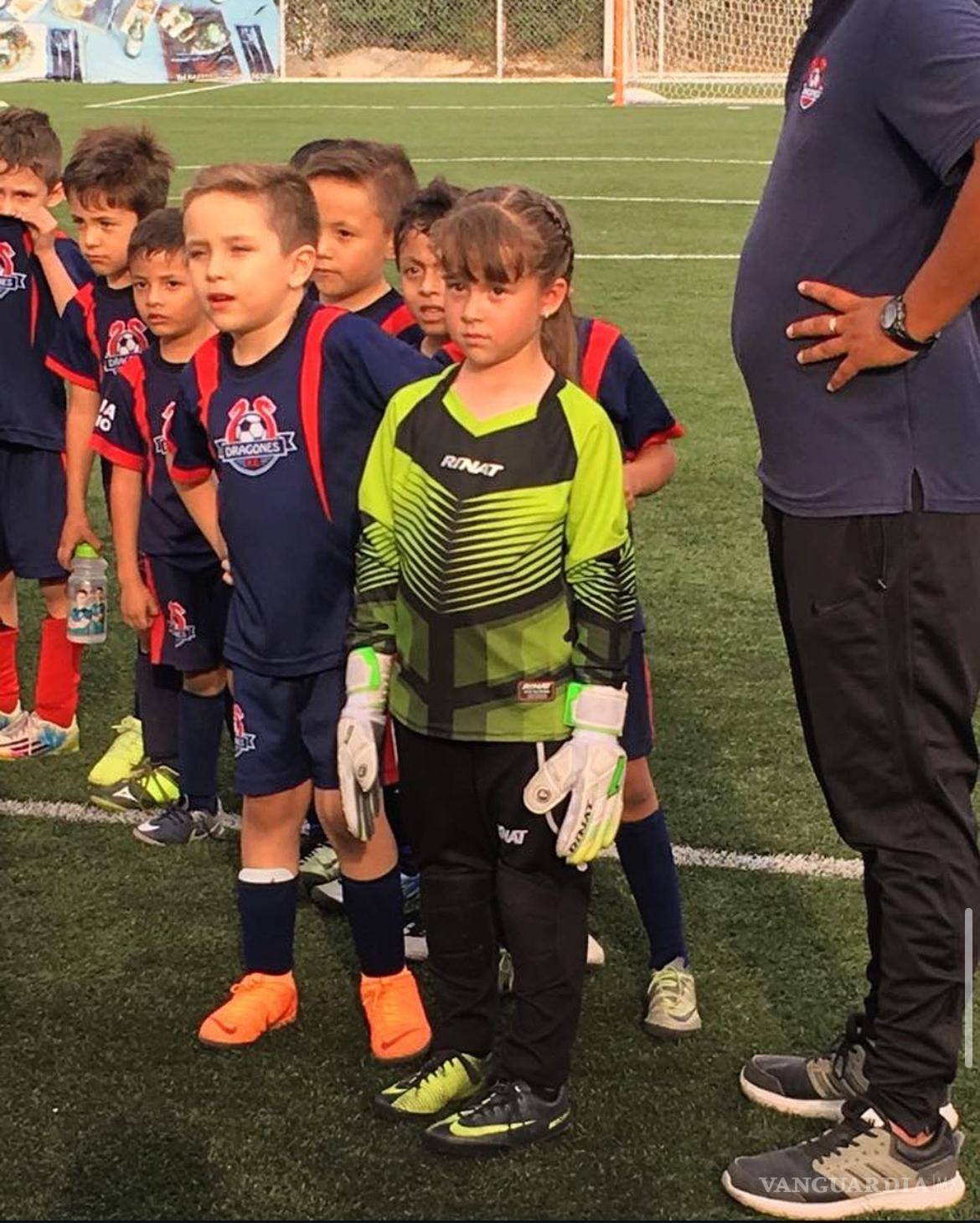 $!Desde pequeña descubrió su gusto por la portería y al principio jugaba en equipos varoniles.