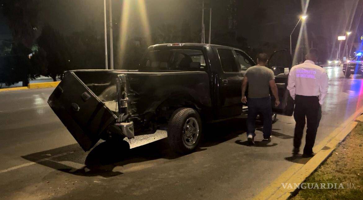 $!En la camioneta viajaba una mujer embarazada.