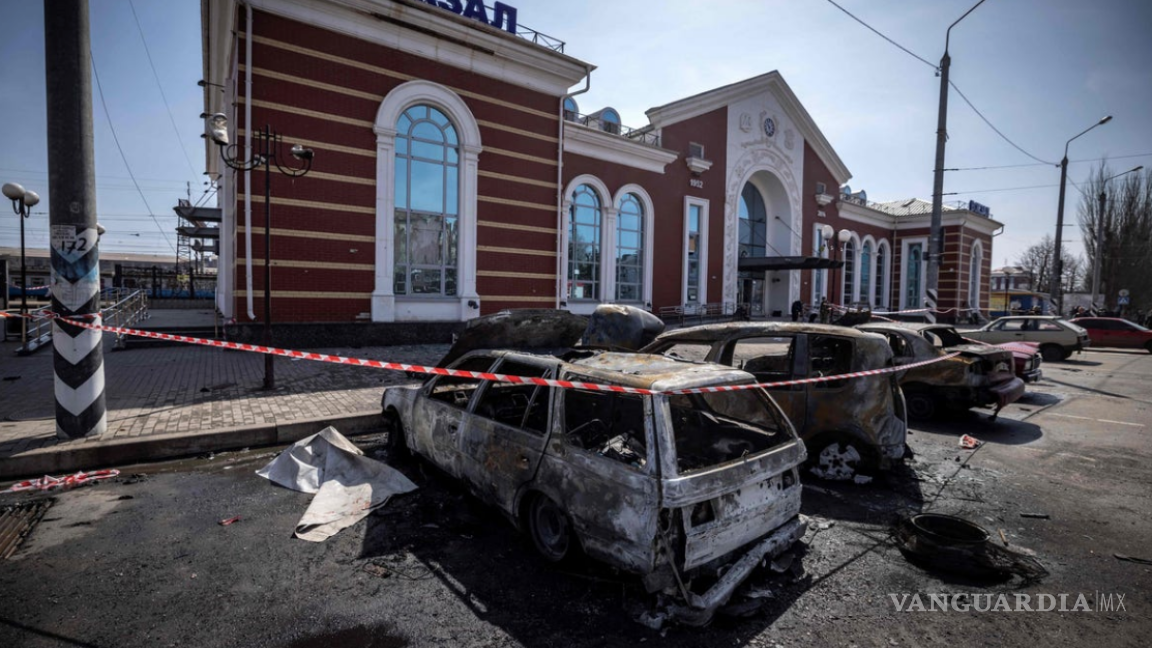 Zelenski pide respuesta global al ataque ruso contra la estación de trenes de Kramatorsk