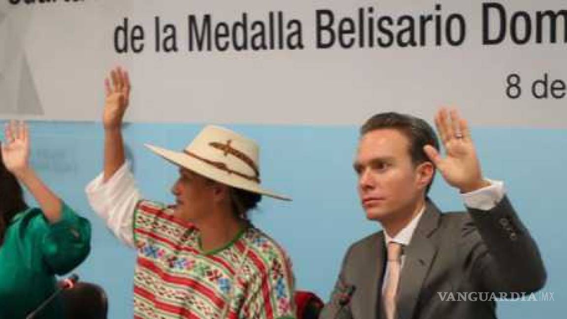Manuel Velasco refrenda su voto a favor de la entrega de la Medalla 'Belisario Domínguez' a Rosario Ibarra