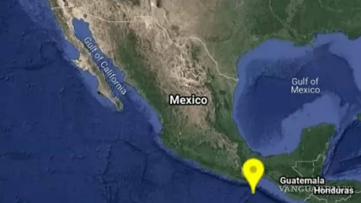 Sismo de magnitud preliminar 5.1 sacude a Oaxaca