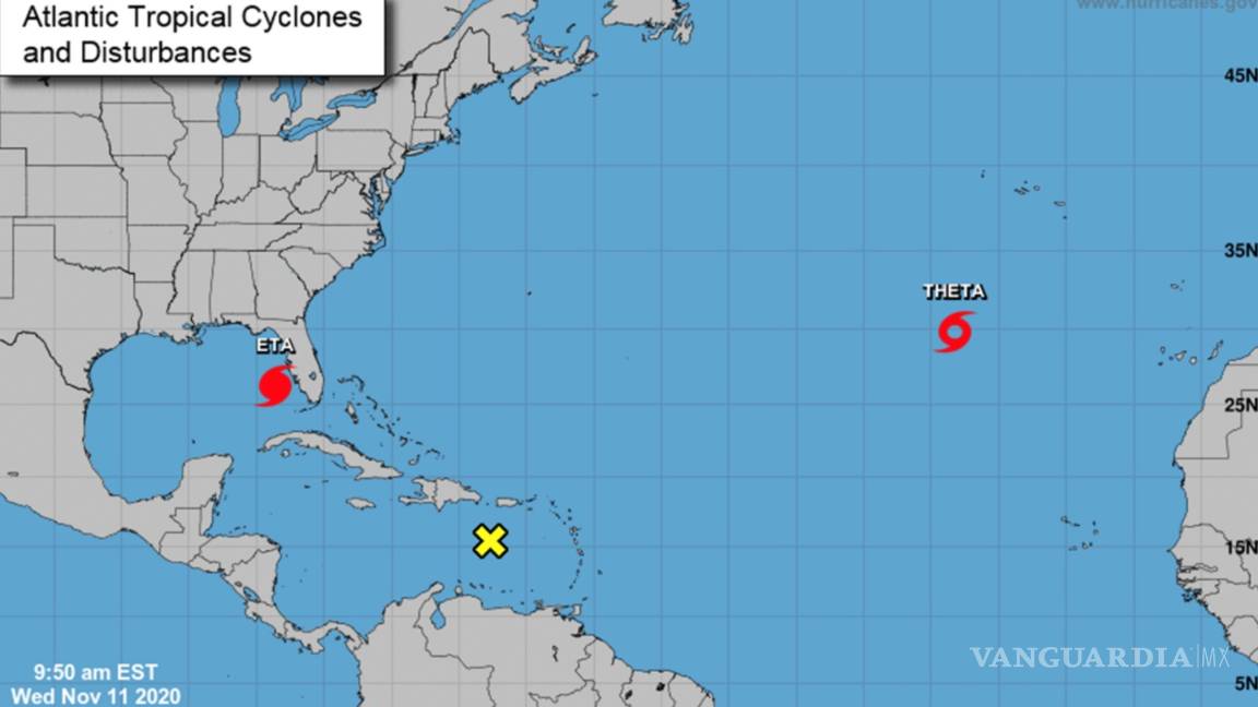 Tormenta “Eta” se convierte en huracán mientras se acerca a costa de Florida