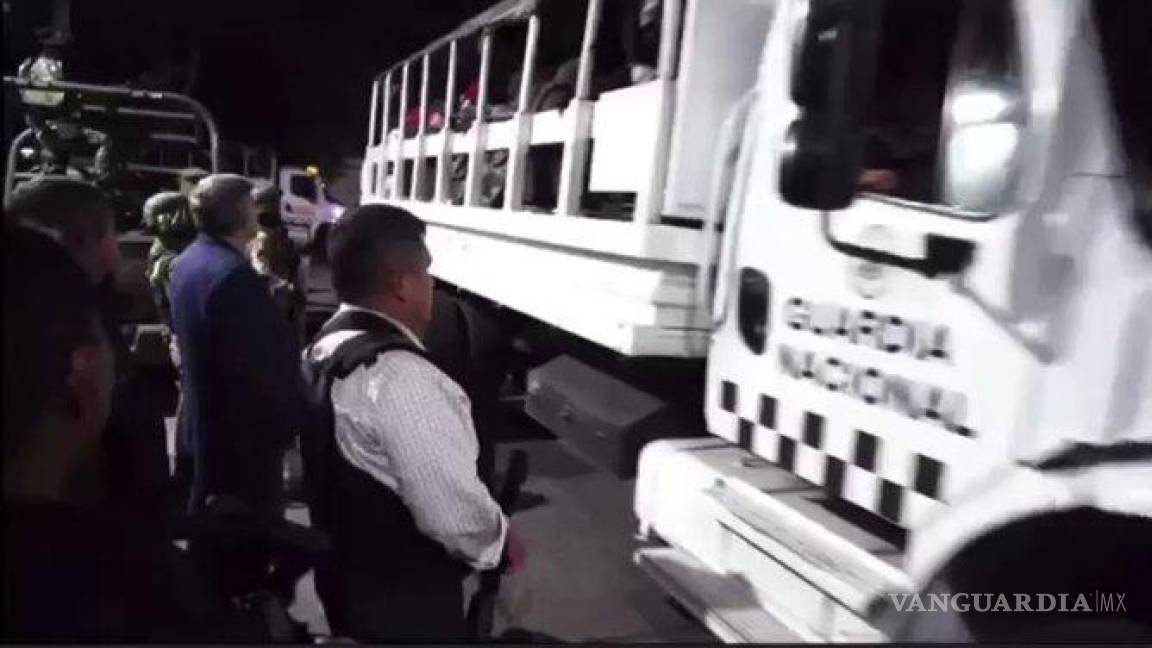 Liberan a elementos de la Guardia Nacional retenidos en Michoacán, tras mega detención