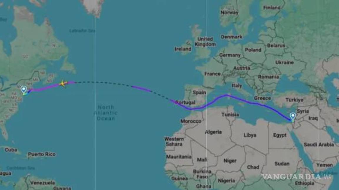 $!El primer ministro israelí, Benjamin Netanyahu, realizó un vuelo inusualmente largo a Nueva York para evitar ser arrestado por países donde es buscado por crímenes de guerra, según un informe.