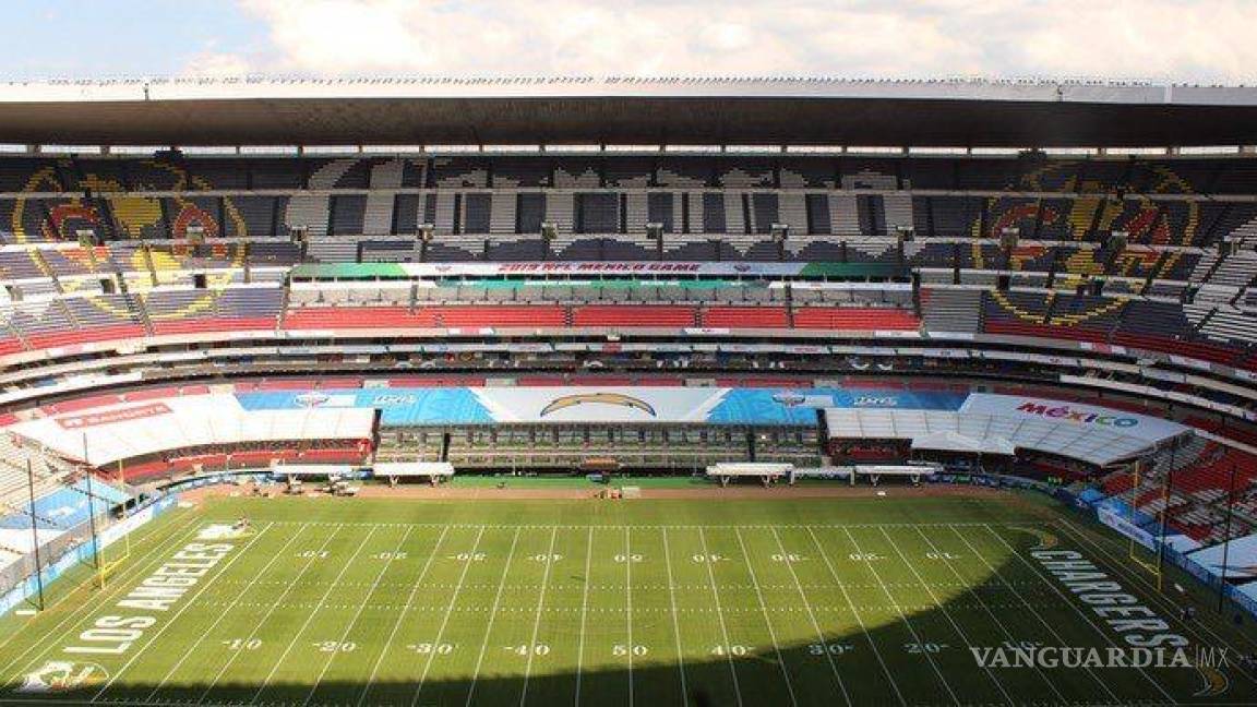 Así luce el Estadio Azteca para el juego de la NFL en México