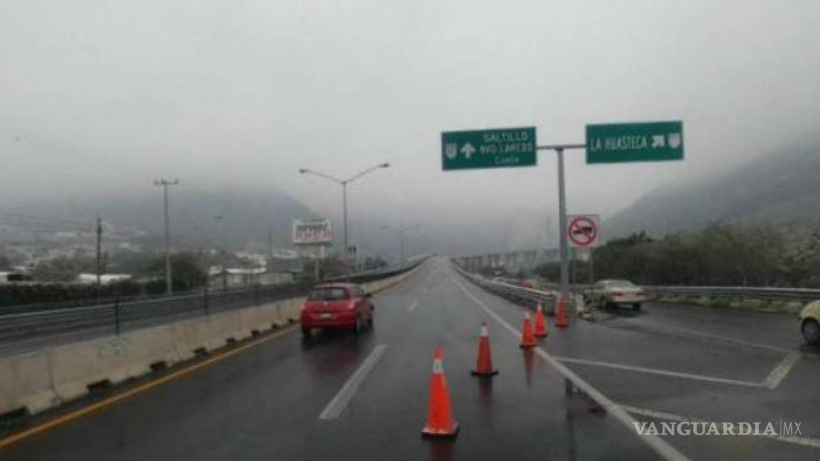 ¿Viajas de Saltillo a Monterrey este fin de semana? ¡Cuidado con el Frente Frío 6!