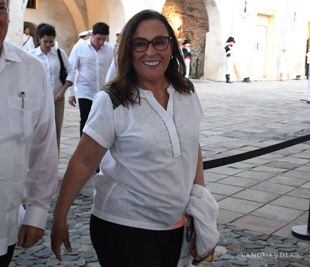 $!Dicha reforma permitiría a la actual titular de la Secretaría de Energía, Rocío Nahle García, participar en la próxima elección para gobernar esa entidad