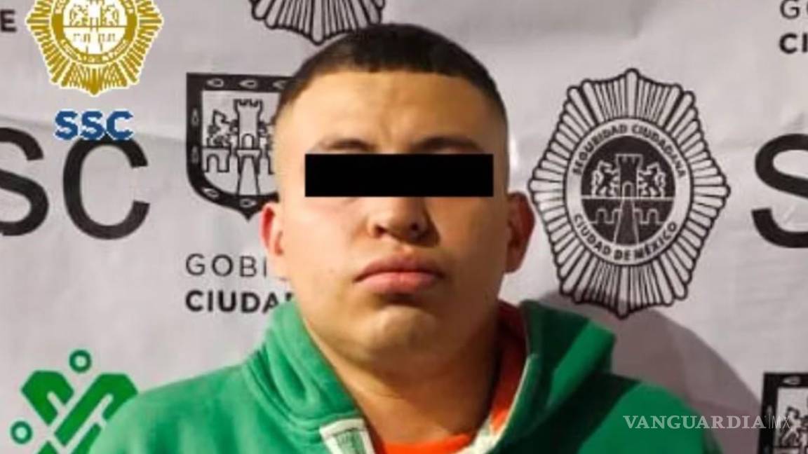 Detienen a ‘El Metra’, integrante de ‘La Unión Tepito’