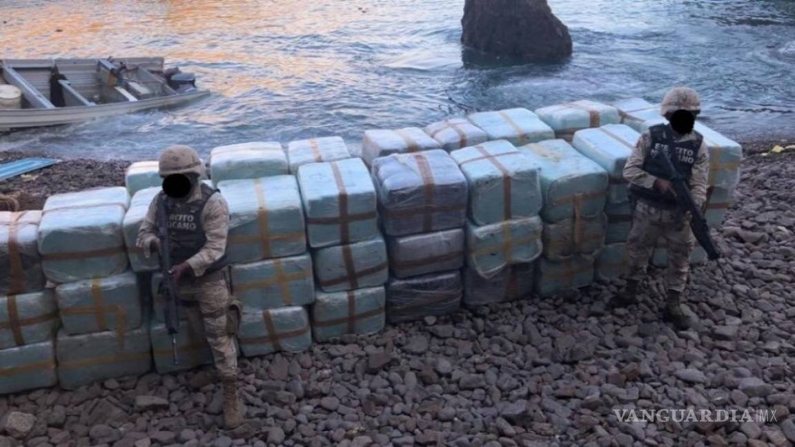 Ejército asegura una gran cantidad de mariguana en Baja California