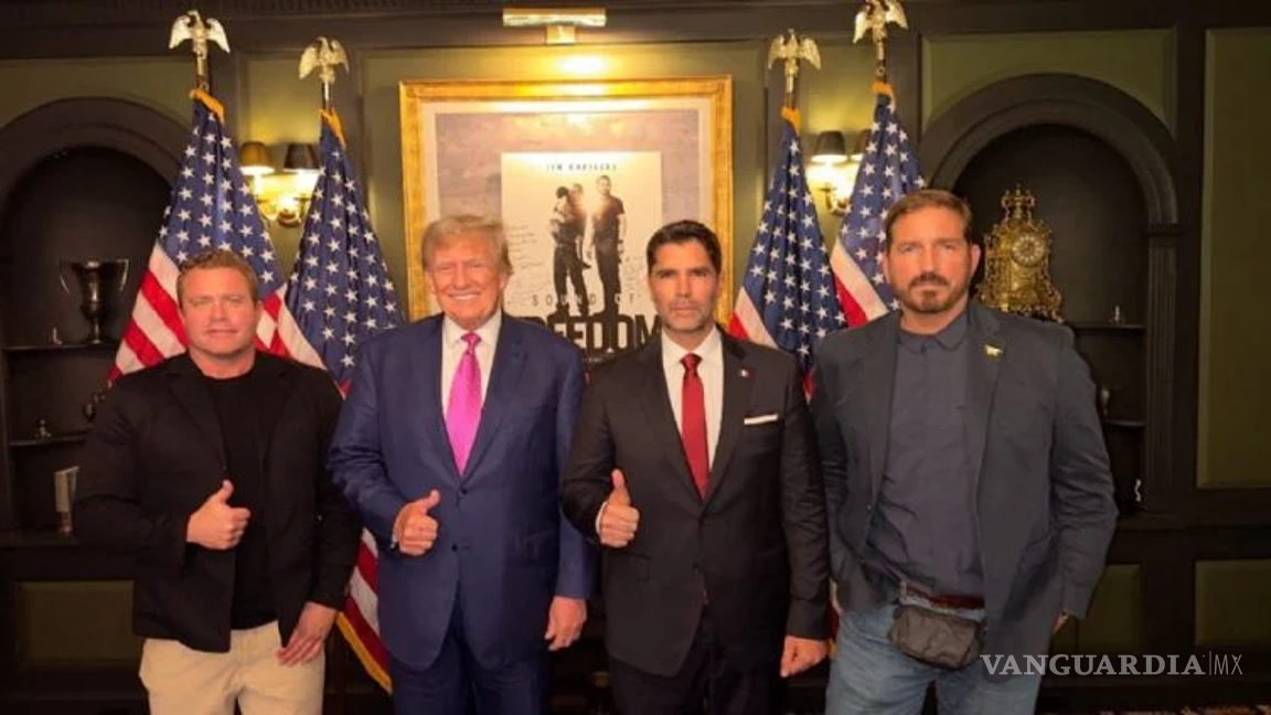 $!Eduardo Verástegui es la ‘corcholata’ de Trump; lo ve como ‘posible presidente’ de México