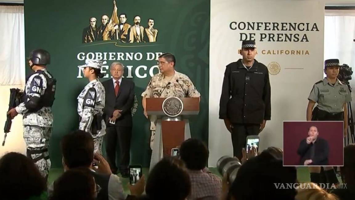 $!Primer inversión de la Guardia Nacional será de 20 mil mdp; AMLO no descarta mando militar