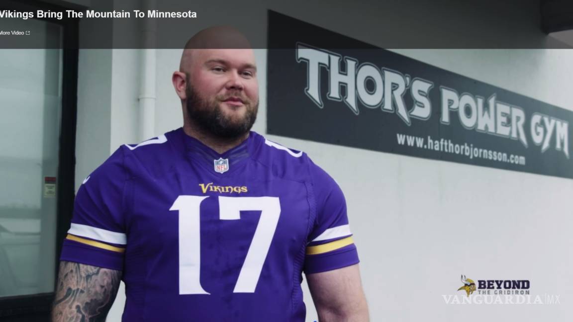 Minnesota Vikings Bring The Mountain From Game of Thrones To