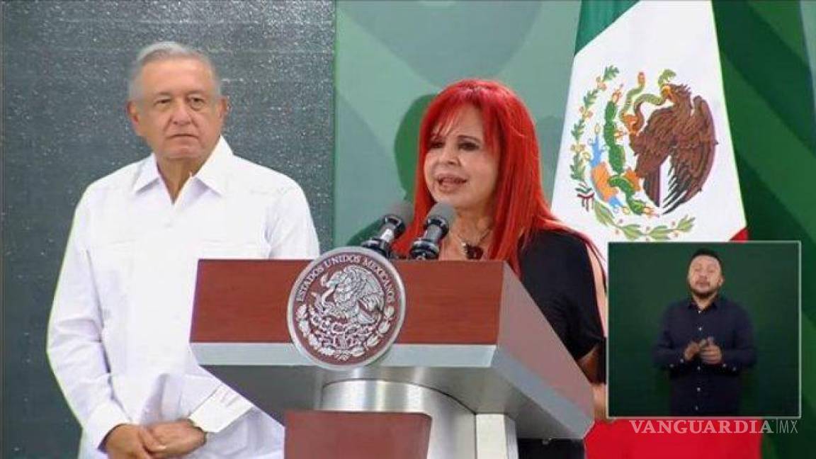 Sansores se ‘deshace’ en elogios para AMLO, ‘eres el guía, el libro, el poema’