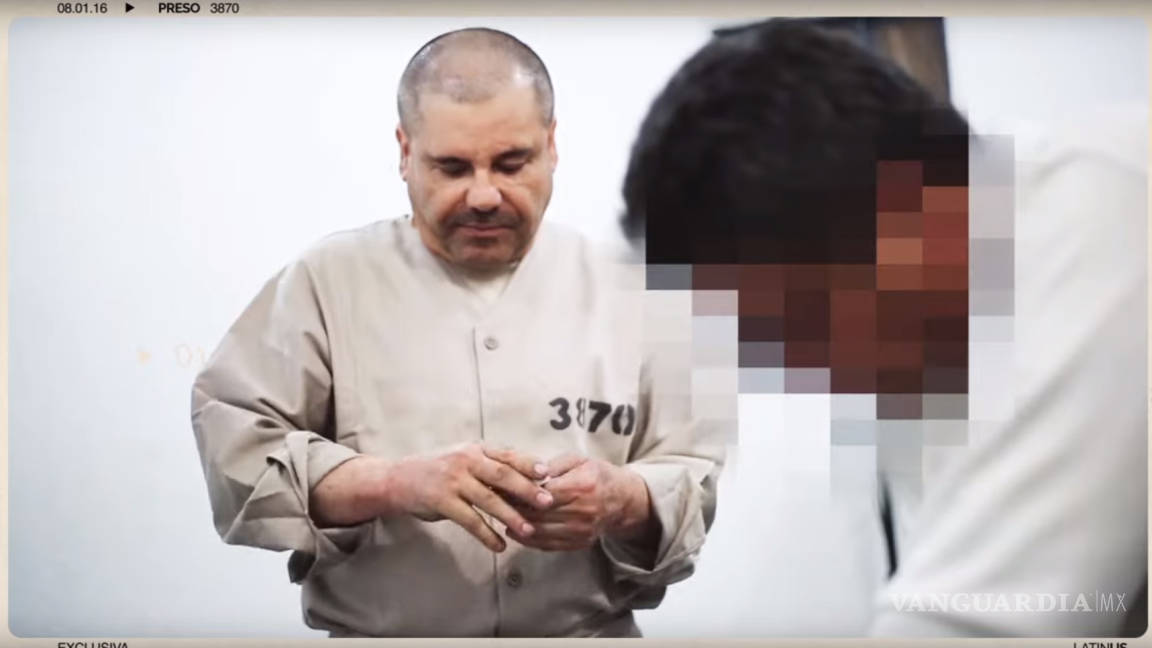 Revelan imágenes inéditas de “El Chapo” Guzmán en su llegada penal del Altiplano