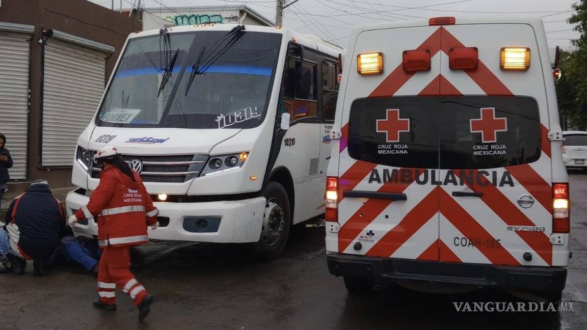 Atropellada por transporte de personal en Saltillo muere tras un mes