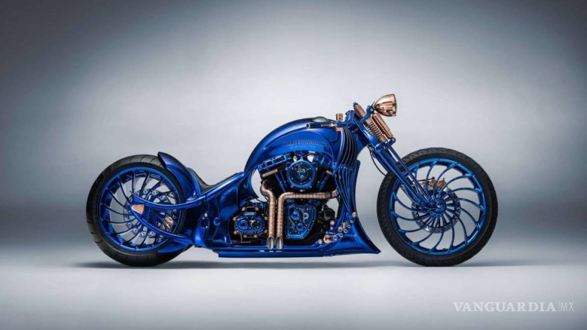 Harley-Davidson Bucherer Blue Edition, la moto más cara, casi dos millones de dólares