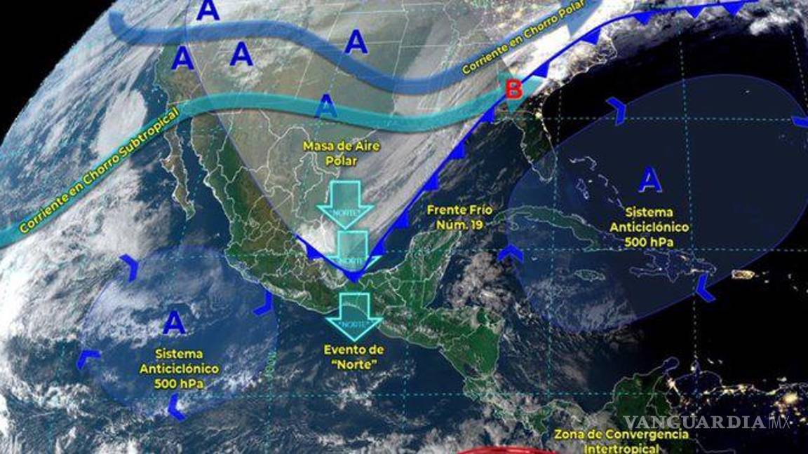 $!¿Cuántos frentes fríos llegarán a México en esta temporada invernal 2022-2023?, esto dice la Conagua