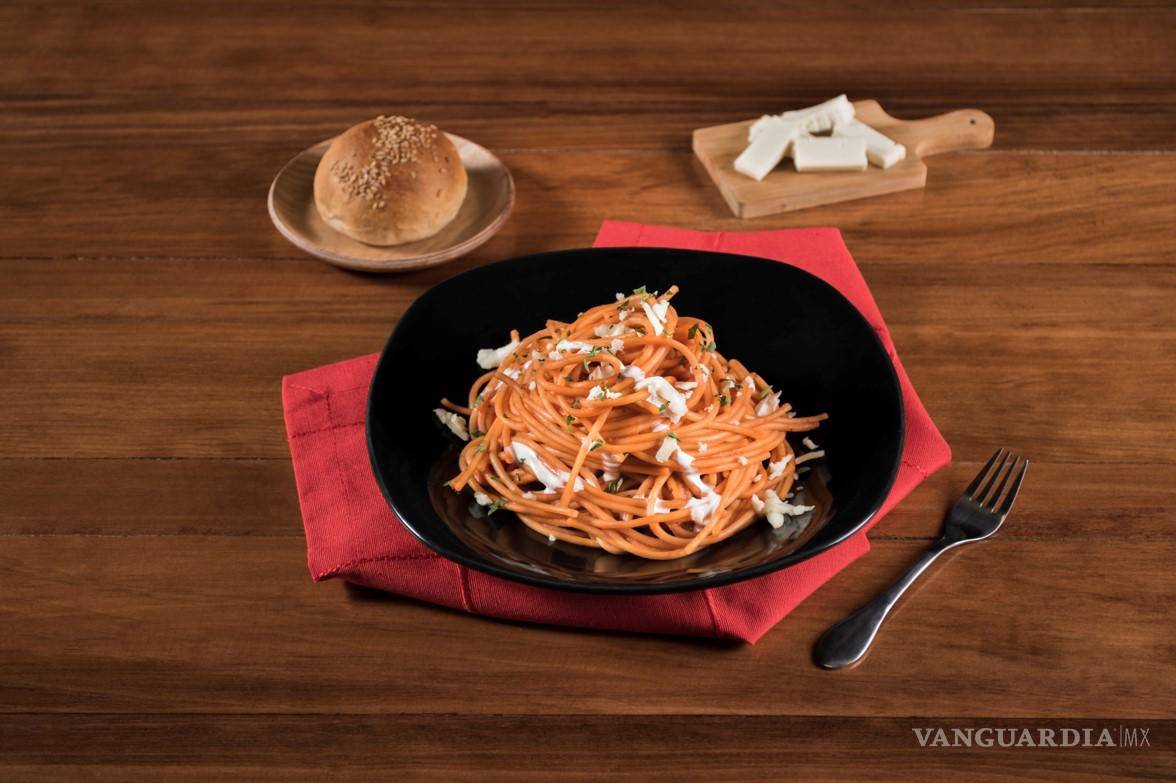 $!Receta de espagueti rojo al chipotle.