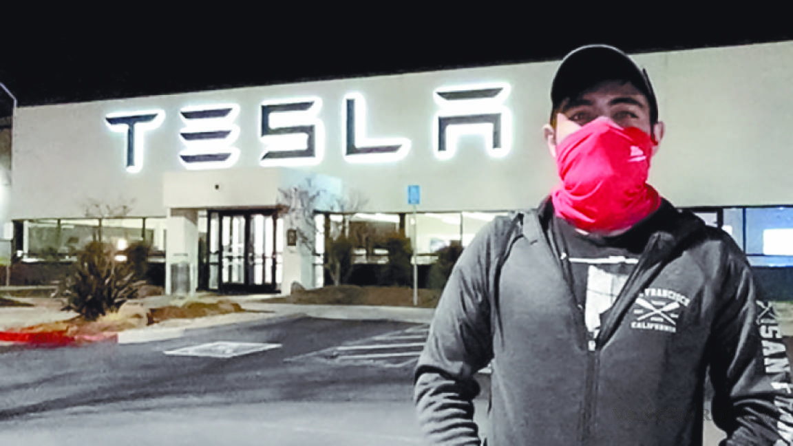 Comparte estudiante del tec Don Bosco de Saltillo experiencia en Tesla