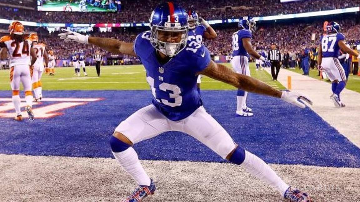 $!Odell Beckham impuso nuevo récord en la NFL