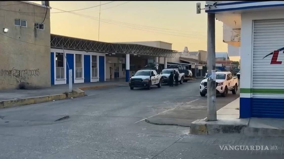 Mueren 3 durante enfrentamiento en terminal camionera de Oaxaca