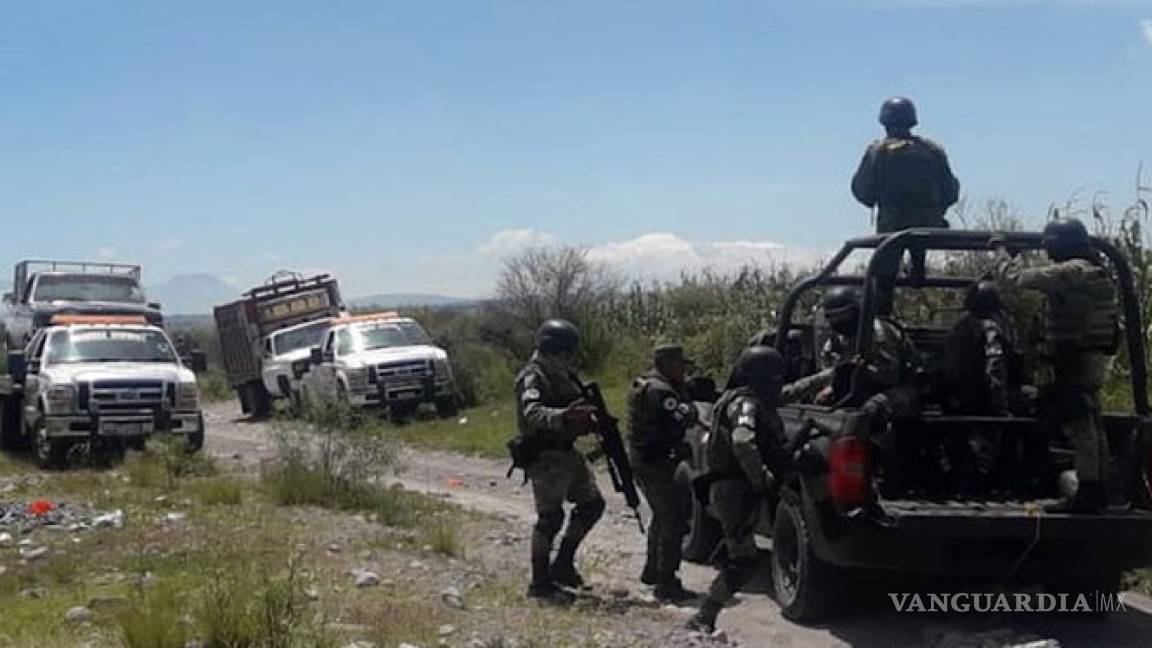 Robatrenes desarman y agreden a elementos de la Guardia Nacional, en Tlaxcala