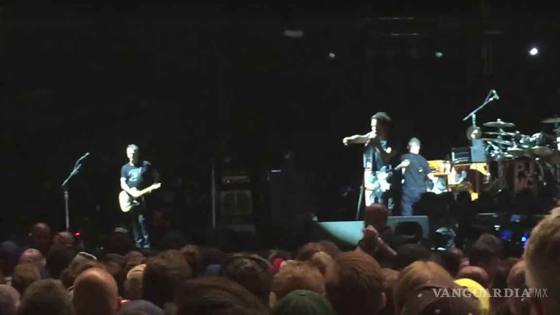 Pearl Jam detiene un concierto por una agresión machista