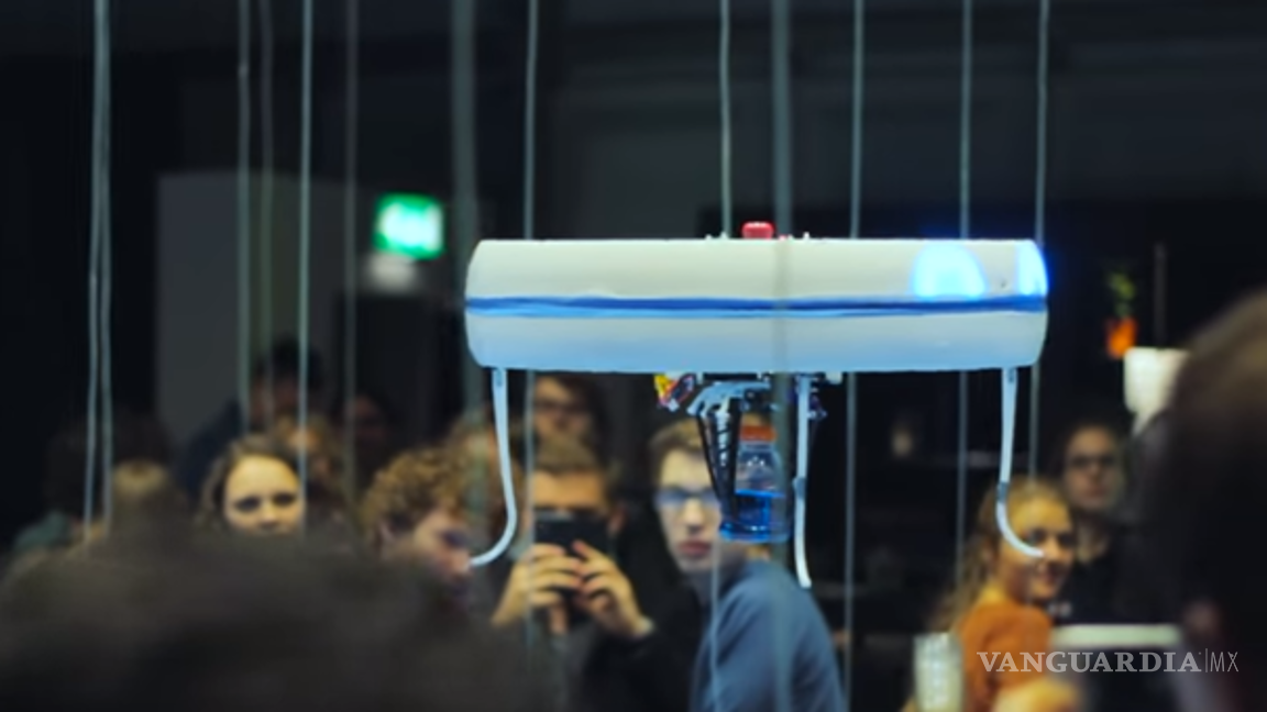 $!Inauguran primer 'Dron Café' del mundo en Holanda