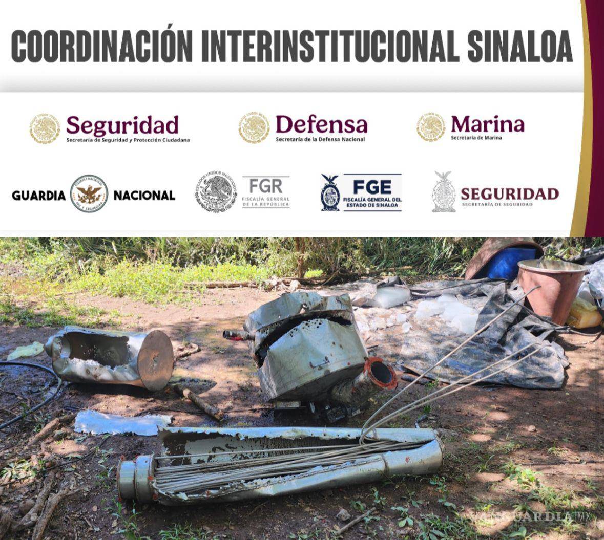 $!Autoridades federales aseguraron un laboratorio clandestino de metanfetaminas en Culiacán, Sinaloa, decomisando químicos y equipo con pérdidas estimadas en 408 millones de pesos para la delincuencia.