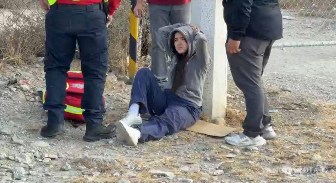 $!La joven se sentía nerviosa, pero a la vez aliviada de que haya librado alguna situación más grave.