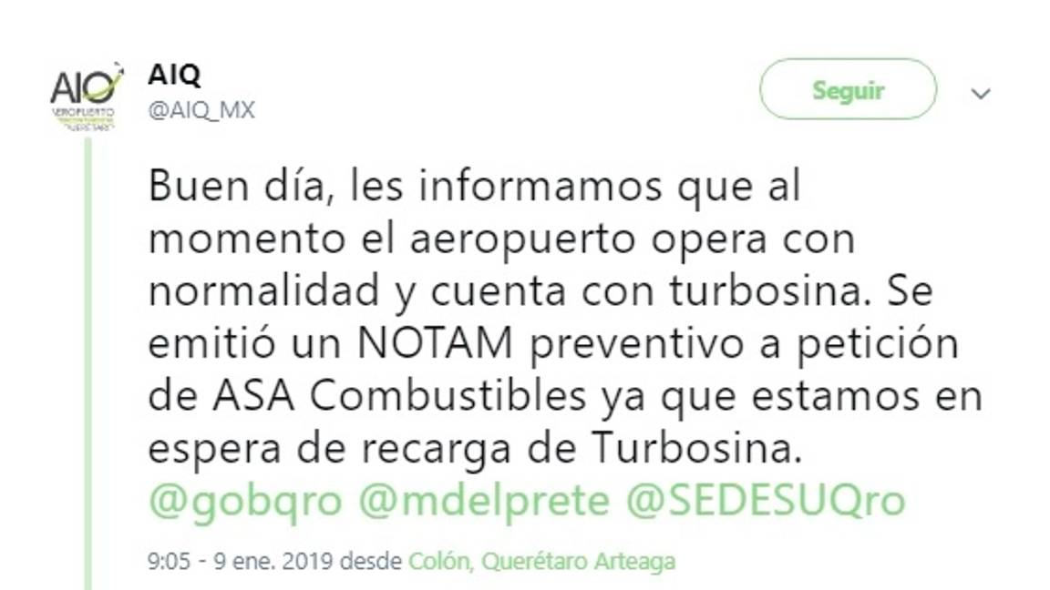$!No solo es la gasolina, podrían haber “eventualidades” por falta de turbosina para aviones