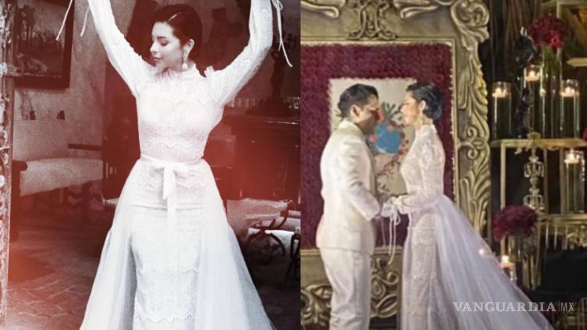 $!El 24 de julio, el mundo de la farándula quedó anonadado con la noticia del enlace matrimonial entre Ángela Aguilar y Christian Nodal.